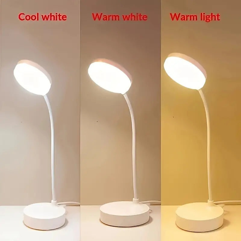 USB Rechargeable LED Table Lamp, Dimmable Wireless Touch Desk Lamp, Night Light for Office, Study, Room