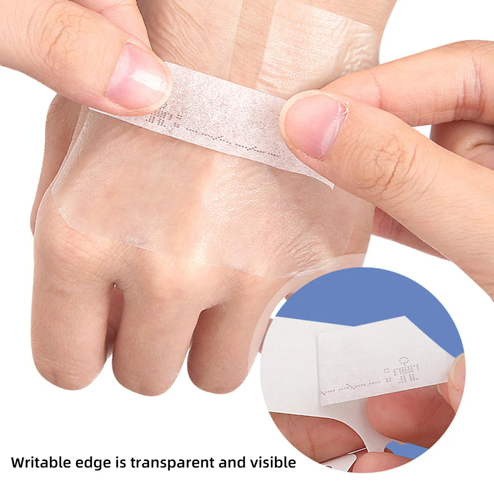 Waterproof Dressing Patch PU Transparent Visual Retained Plaster Invisible Fitting Catheter Fixatio 3