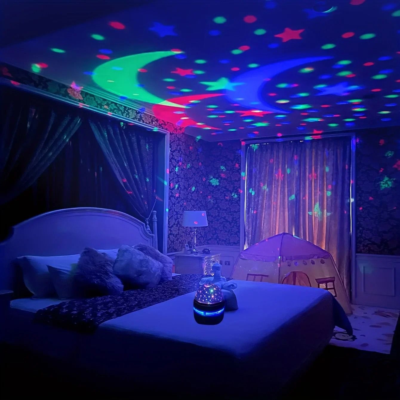 Starry Sky Rotating Projector Lamp 2
