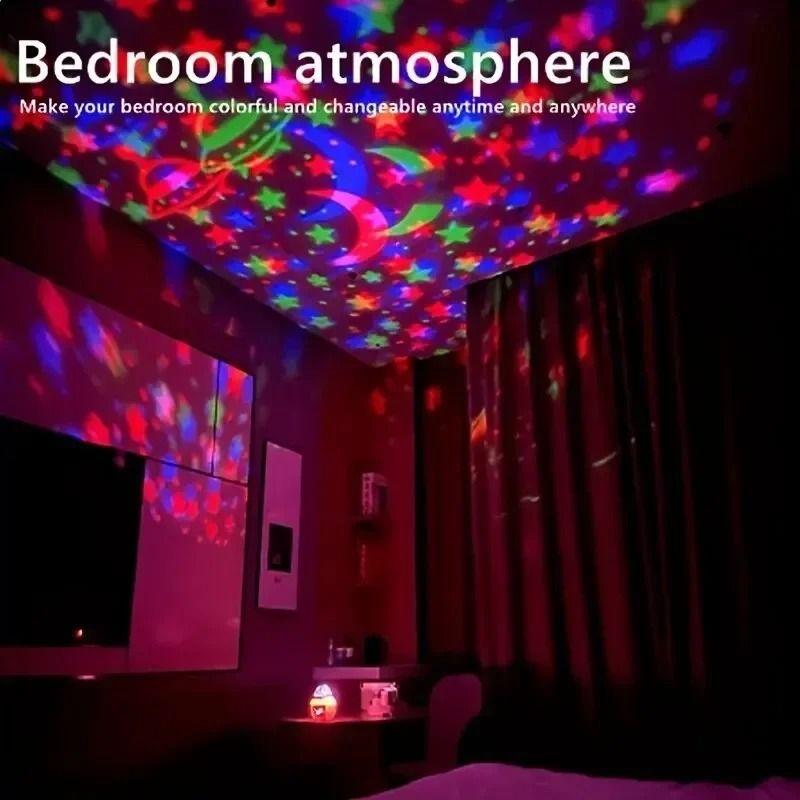 Starry Sky Rotating Projector Lamp 3