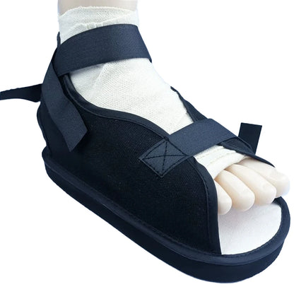 Adjustable Walking Cast Shoe Shock Absorbing Anti Slip Rehabilitation Gypsum Shoe For Swollen Foot  4