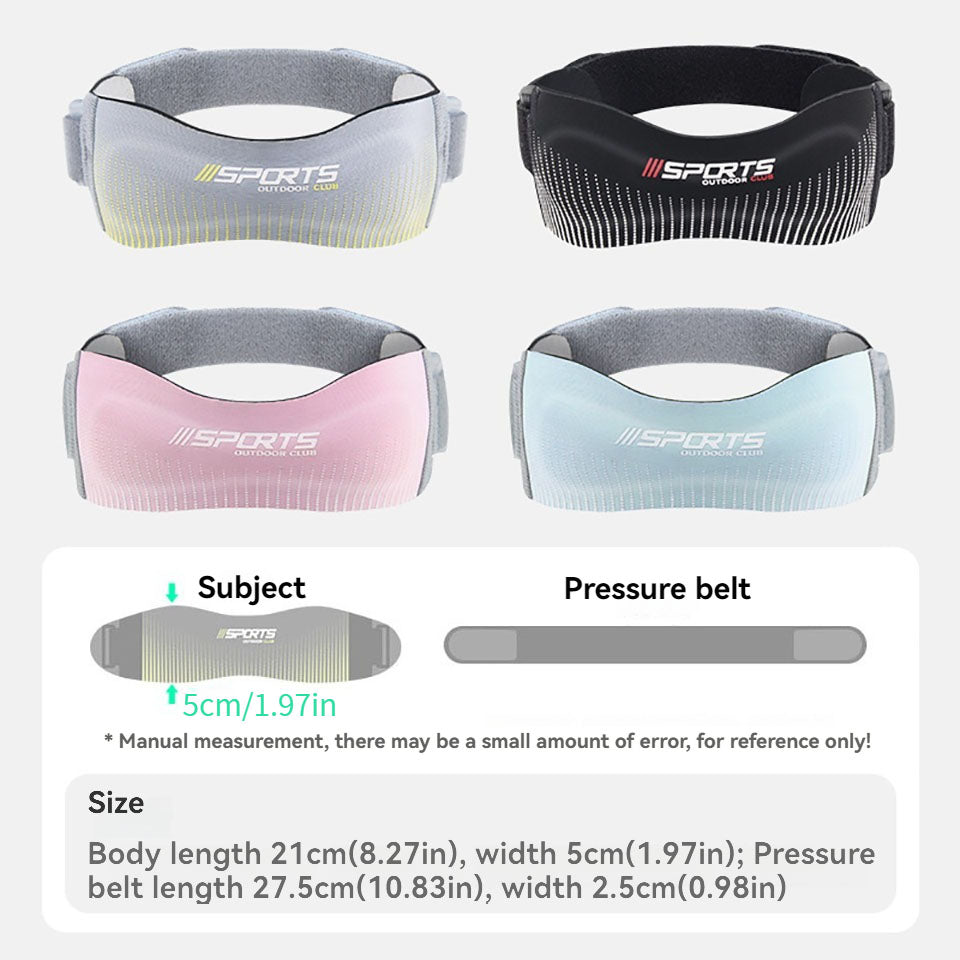 Adjustable Knee Sleeve, Sports Patella Strap, Compression Knee Pads, Shock Absorption Support, Outdoor Running