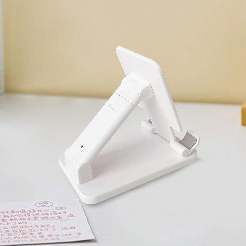 Mobile Phone Support, Adjustable Height Cell Phone Stand, Universal Desktop Phone Holder for Smart Phones Desk Accessory