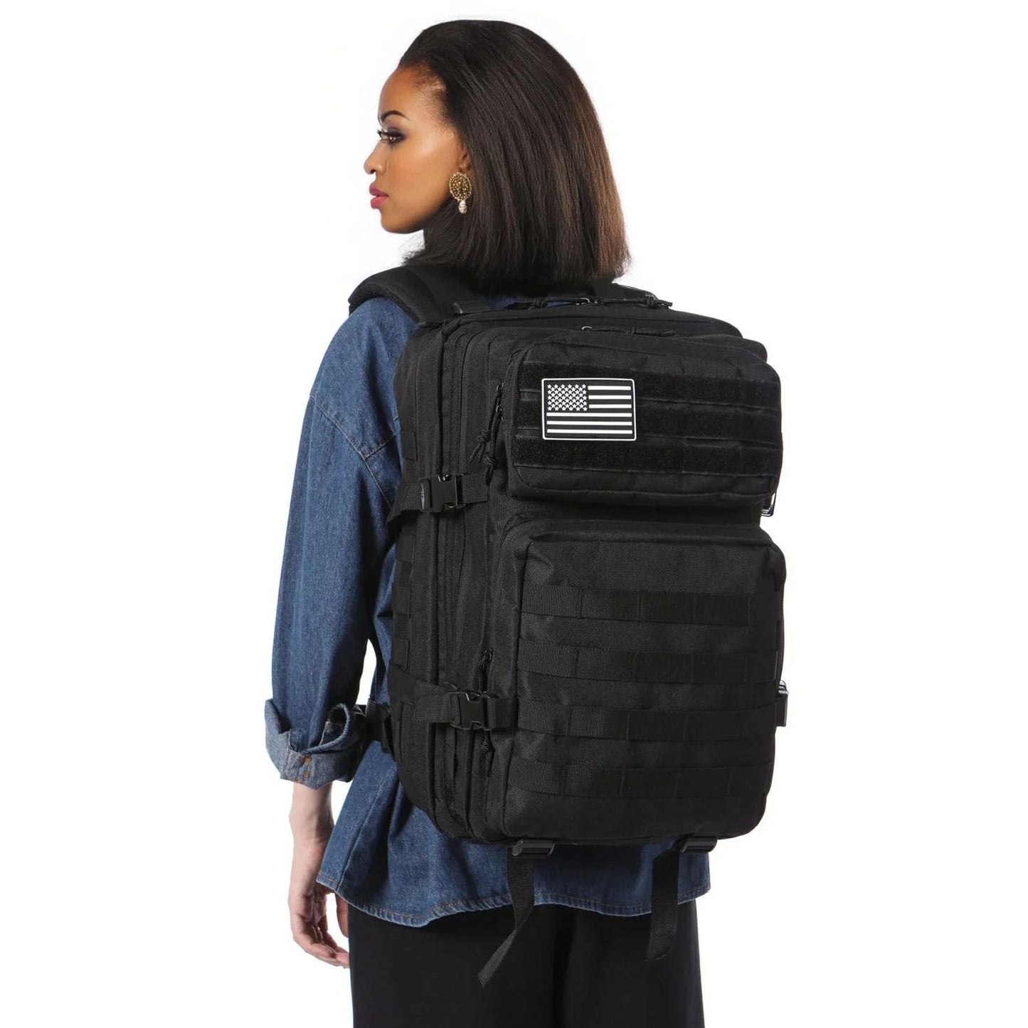 Tactical Backpack With MOLLE System 5