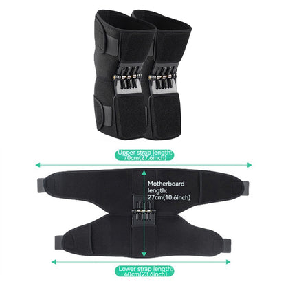 Knee Booster Adjustable Brace, Outdoor Mountaineering Patella Support, Unisex Knee Protector for Squatting and Sports