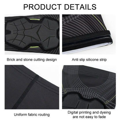 Crashproof Sports Knee Support Pad, Elastic Empowered, Volleyball Basketball Protective Sleeve