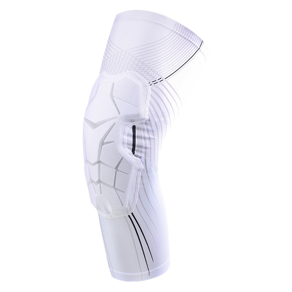 Crashproof Sports Knee Support Pad, Elastic Empowered, Volleyball Basketball Protective Sleeve