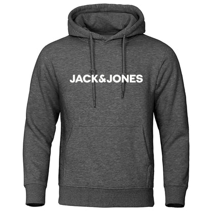 Men's Casual Hoodie, Comfortable Sportswear, Printed Graphic Design, Streetwear Pullover