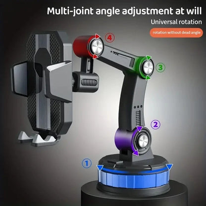Universal Car Phone Stand Bracket 360 Rotating Sucker Holder GPS Navigation Mount For Driving And T 2