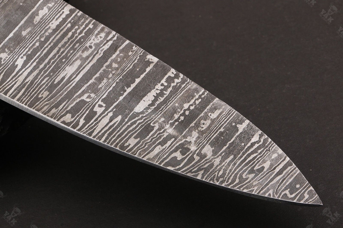 Custom Handmade Damascus Steel Kitchen Knife With Bone Handle 1