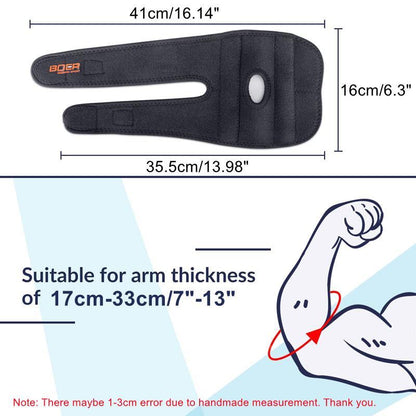 Elbow Support Elbow Brace Compression Arm Sleeve Tennis Golfers Weight Lifting Arthritis Tendonitis 2