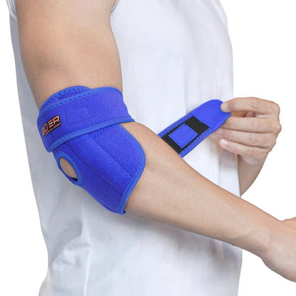 Elbow Support Elbow Brace Compression Arm Sleeve Tennis Golfers Weight Lifting Arthritis Tendonitis 6