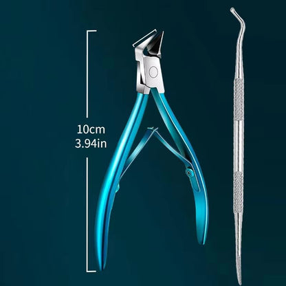 Premium Stainless Steel Toenail Clipper  Straight Blade For Ingrown  Thick Nails  Sharp Precision T 13