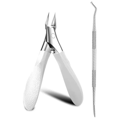 Premium Stainless Steel Toenail Clipper  Straight Blade For Ingrown  Thick Nails  Sharp Precision T 18