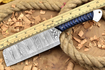 Artisan Forged Damascus Knife  Resin Handle  Collectors Edition 2