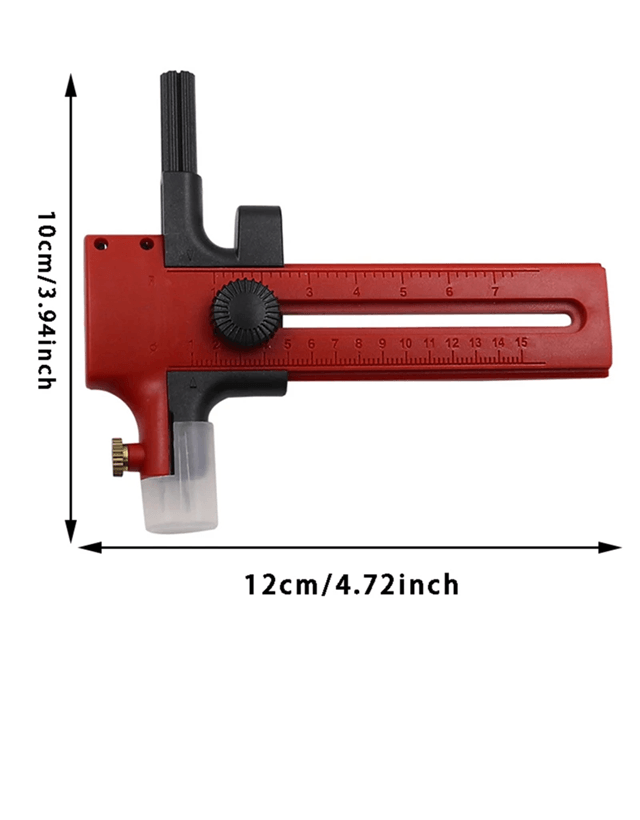 CraftMate Adjustable Circle Cutter Tool For Fabric Paper And DIY Crafts 3