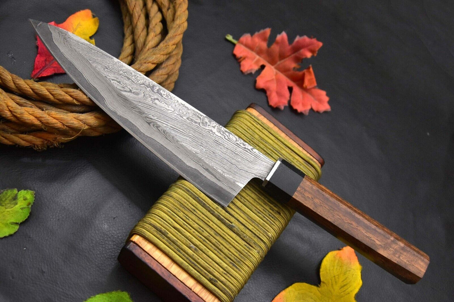 Premium Handmade Damascus Knife  Chef Hunting  Camping Use 1