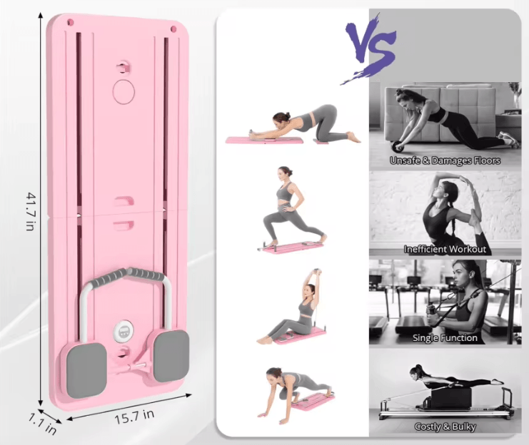 FlexCore Adjustable Pilates And Workout Board For Home Fitness And Core Training 2