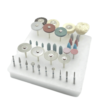ProDent 35 Piece Diamond Burs and Polishing Kit for Dental and Ceramic Work