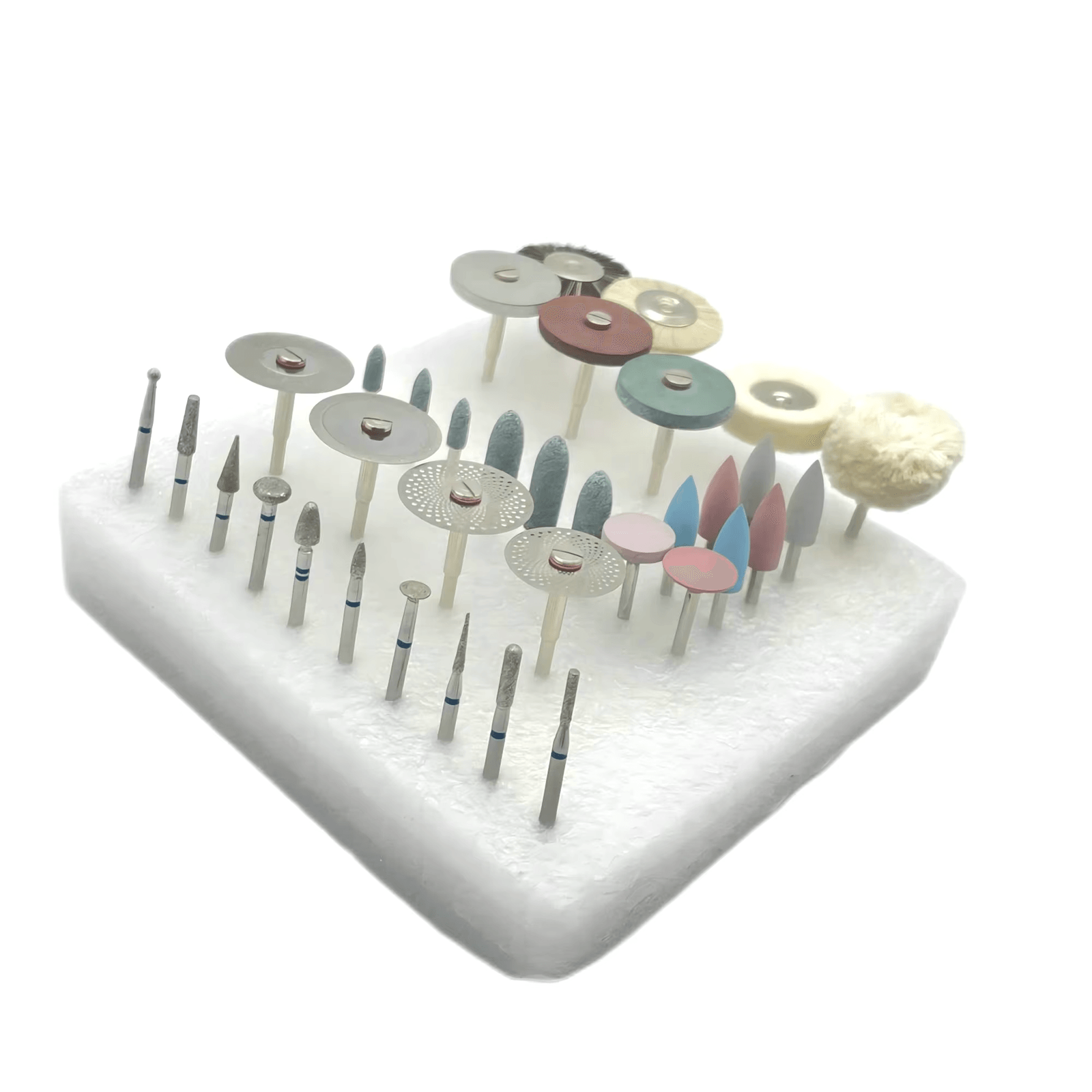 ProDent 35 Piece Diamond Burs And Polishing Kit For Dental And Ceramic Work 2