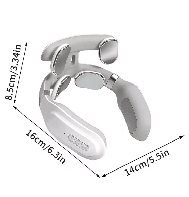 CerviEase 4Head Heated Neck  Shoulder Massager With Vibration  Airflow 2