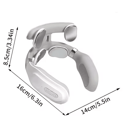 CerviEase 4Head Heated Neck  Shoulder Massager With Vibration  Airflow 2