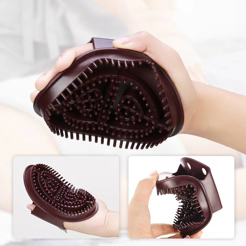 Body Meridian Massage Brushes Set Of 2 Brown, Weight Loss, At Home Beauty Salon