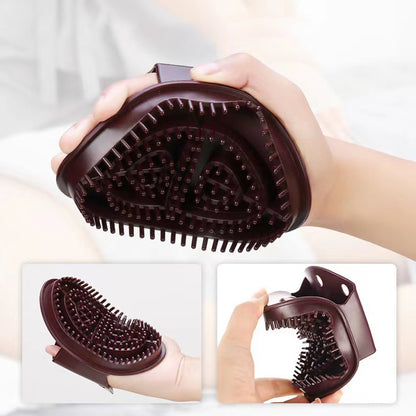 Body Meridian Massage Brushes Set Of 2 Brown, Weight Loss, At Home Beauty Salon