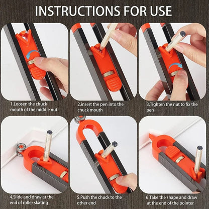 Contour Gauge Scribe Tool For Woodworking And Shape Duplication 3