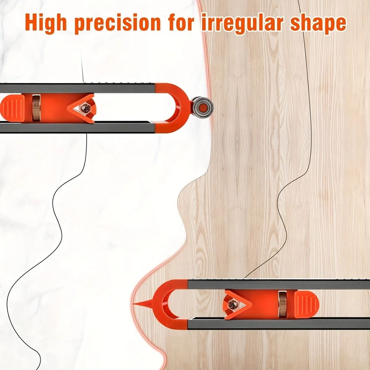 Contour Gauge Scribe Tool For Woodworking And Shape Duplication 5