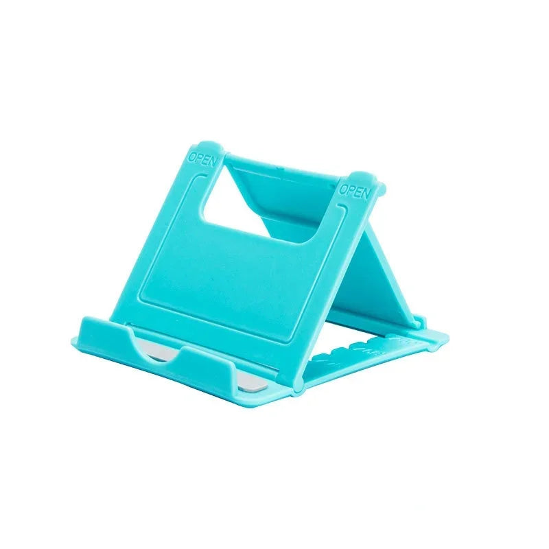 Folding Universal Mobile Phone Stand, Table Adjustable Holder, Desktop Bracket for Smartphones