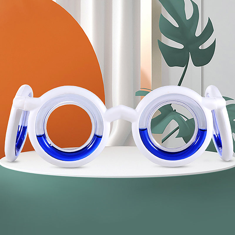 Portable AntiSickness Glasses For Children Adult AntiMotion Sickness Liquid Glasses Lensless Drivin