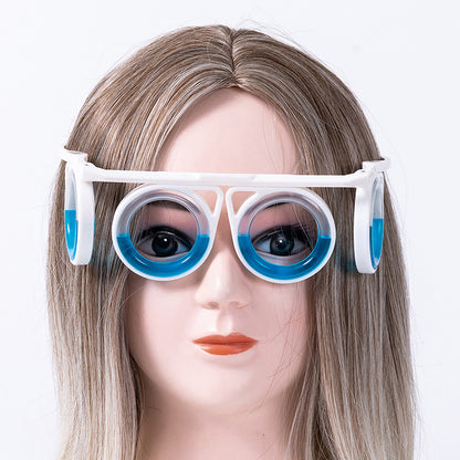 Portable AntiSickness Glasses For Children Adult AntiMotion Sickness Liquid Glasses Lensless Drivin