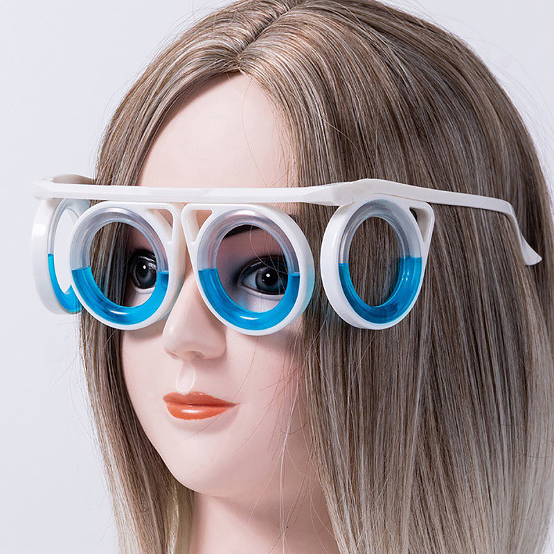 Portable AntiSickness Glasses For Children Adult AntiMotion Sickness Liquid Glasses Lensless Drivin