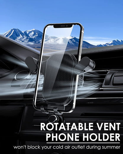 Car Air Vent Dashboard Mount, Universal Mobile Phone Holder, Anti-Drop Car Hook Base Navigation Bracket Stand