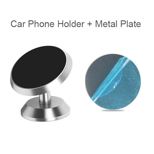 Magnet Mount Car Phone Holder Stick On Dashboard Bracket Magnetic Mobile Support For Car And Wall 9