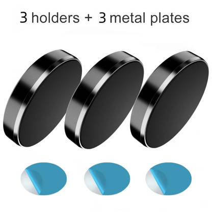 Magnet Mount Car Phone Holder Stick On Dashboard Bracket Magnetic Mobile Support For Car And Wall 14
