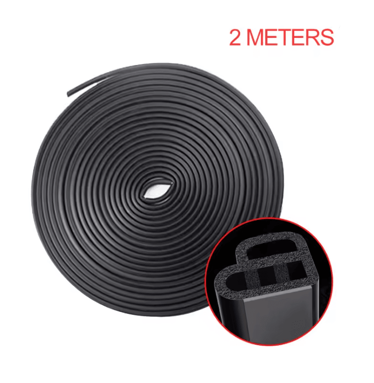 AutoGuard Double Layer Car Door Seal Strip Soundproof And Weatherproof Protector 4