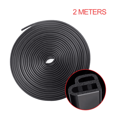 AutoGuard Double Layer Car Door Seal Strip Soundproof And Weatherproof Protector 4
