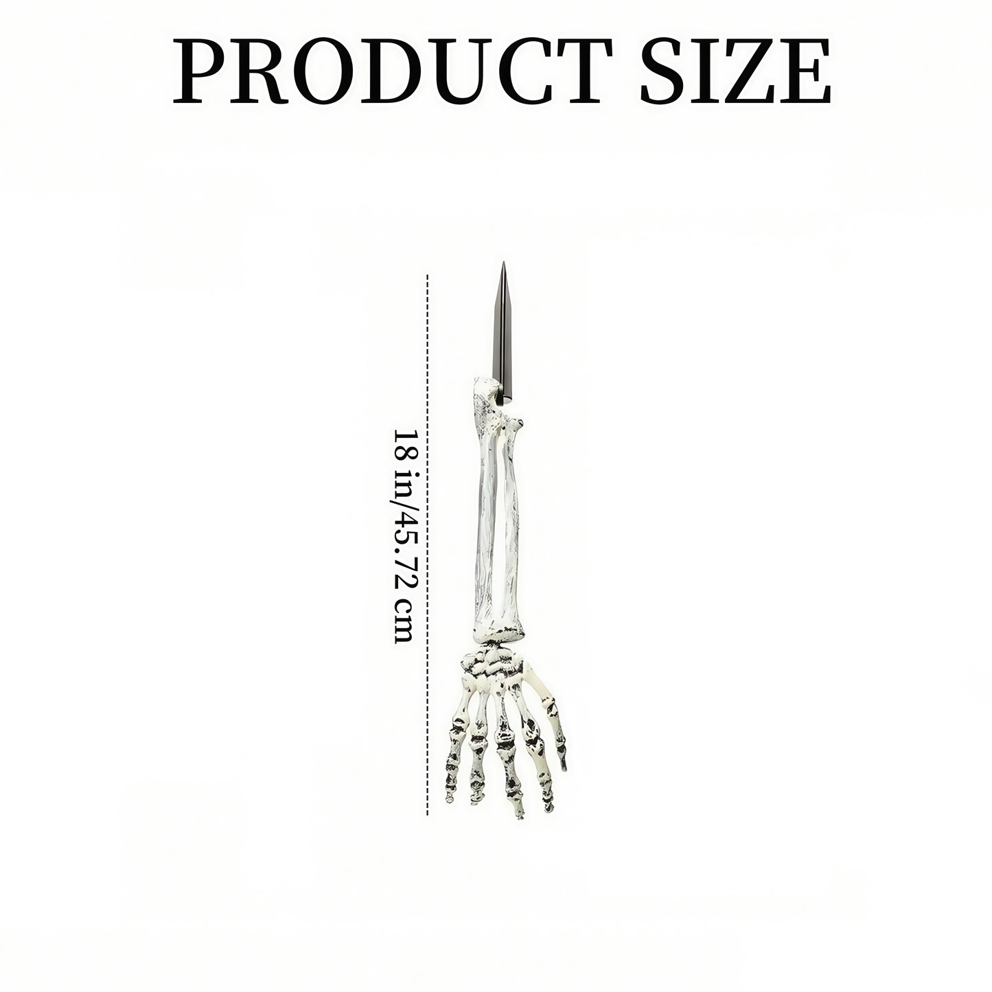 Spooky Yard Garden Halloween Decoration Realistic Skeleton Arm Leg Bones Halloween Skeleton Stake D 5