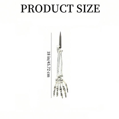 Spooky Yard Garden Halloween Decoration Realistic Skeleton Arm Leg Bones Halloween Skeleton Stake D 5