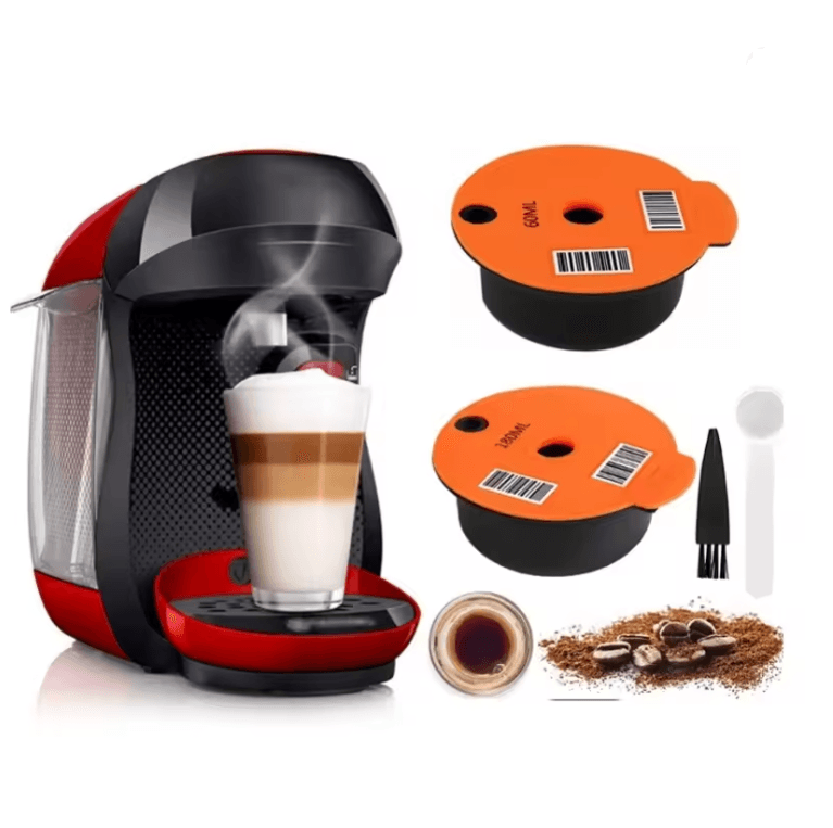 EcoBrew Reusable Coffee Capsule Pods for Tassimo Machines