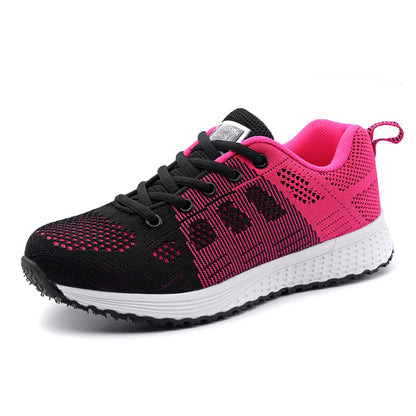 Womens Sneakers Casual New Fashion Plus Size Shoes Lace Up Trainers Female Sneakers Tenis Feminino 10