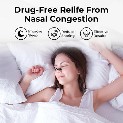 Stop Anti Snoring Nose Patch Breath Nasal Strips Good Sleeping Patch Easier Breath Sleep Aid Right  3