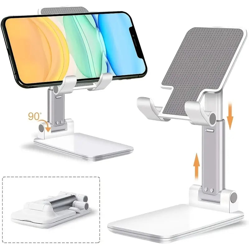 Adjustable Desktop Tablet Holder, Universal Table Cell Phone Stand, Desk Mobile Phone Holder
