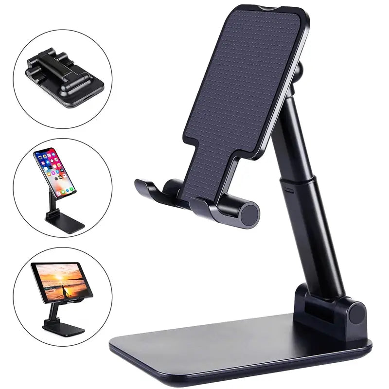 Adjustable Desktop Tablet Holder, Universal Table Cell Phone Stand, Desk Mobile Phone Holder