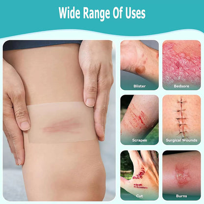 Hydrocolloid Patch Bandages With SelfAdhesive Hydrocolloid Roll For Wound Care Highly Absorbent Bed 3