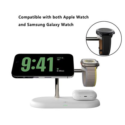 Fast Charging Station Wireless Charger Stand For Smart Watches Compatible With Almost All Smart Pho 7