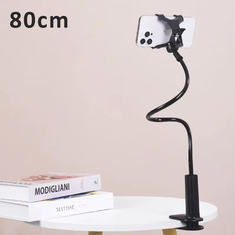 Portable Flexible Lazy Bed Clip Mobile Phone Holder Stand Desktop Bracket Desk Mount Stand Base 6