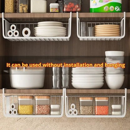 Hanging Iron Storage Net Basket
